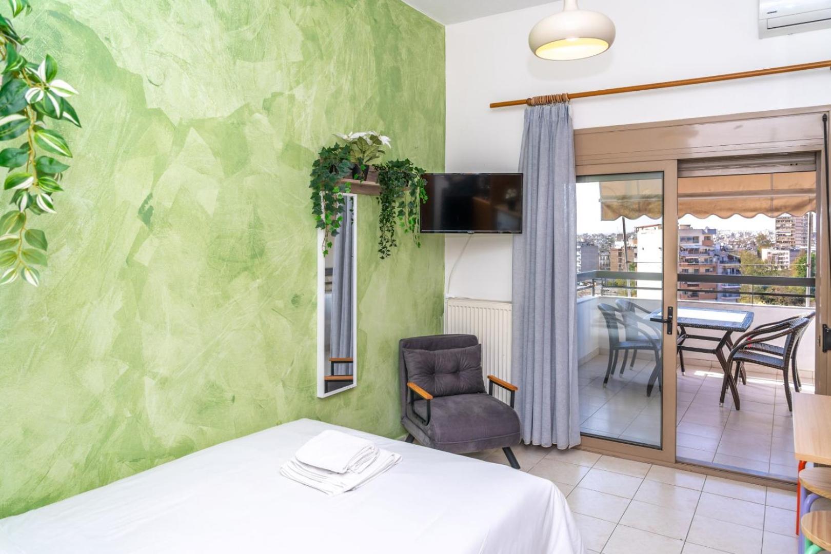Kosmos Sercvice Apartment Beautiful Studio 2 With Additional Cost Parking テッサロニキ エクステリア 写真